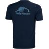 Helly-Hansen Mens Nord Graphic HH T-Shirt(599 Navy)