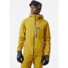 Helly-Hansen Swift 3L Shell Jacket – Mens Skiing-Jackets With Helmet Compatible Hood, Ventilation, Articulated Sleeves(349 Arrowwood)
