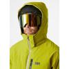 Helly-Hansen Swift 3L Shell Jacket – Mens Skiing-Jackets With Helmet Compatible Hood, Ventilation, Articulated Sleeves(452 Bright Moss)