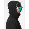 Helly-Hansen Swift 3L Shell Jacket – Mens Skiing-Jackets With Helmet Compatible Hood, Ventilation, Articulated Sleeves(Black)