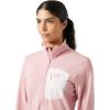Helly-Hansen Women’s Versalite 1/2 Zip Fleece – Lightweight, Breathable, Soft Fabric For Outdoor Activities & Layering(057 Pink Salt)