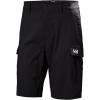 Helly Hansen Men’s Hh Qd Cargo Shorts 11″(990 Black)