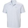 Helly Hansen Men’s Shore Ss Shirt(627 Bright Blue Vertical Strip)