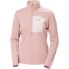 Helly-Hansen Women’s Versalite 1/2 Zip Fleece – Lightweight, Breathable, Soft Fabric For Outdoor Activities & Layering(057 Pink Salt)