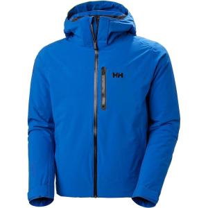 Helly-Hansen Swift 3L Shell Jacket – Mens Skiing-Jackets With Helmet Compatible Hood, Ventilation, Articulated Sleeves(543 Cobalt 2.0)