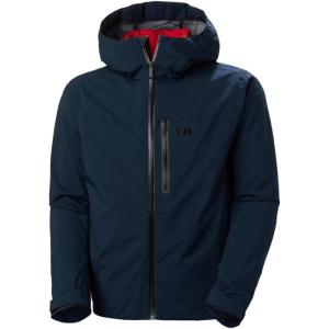 Helly-Hansen Swift 3L Shell Jacket – Mens Skiing-Jackets With Helmet Compatible Hood, Ventilation, Articulated Sleeves(597 Navy)