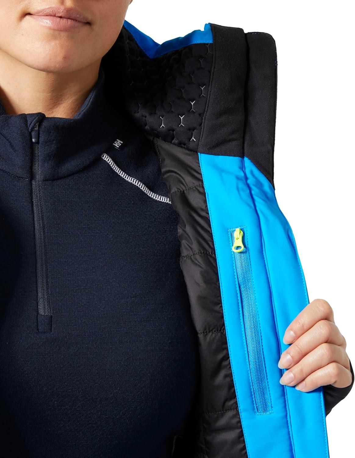 imageHelly Hansen Alphelia Lifaloft Ski Jacket Waterproof Winter Jackets for Women Insulated Warm Winter Coats645 Cyan