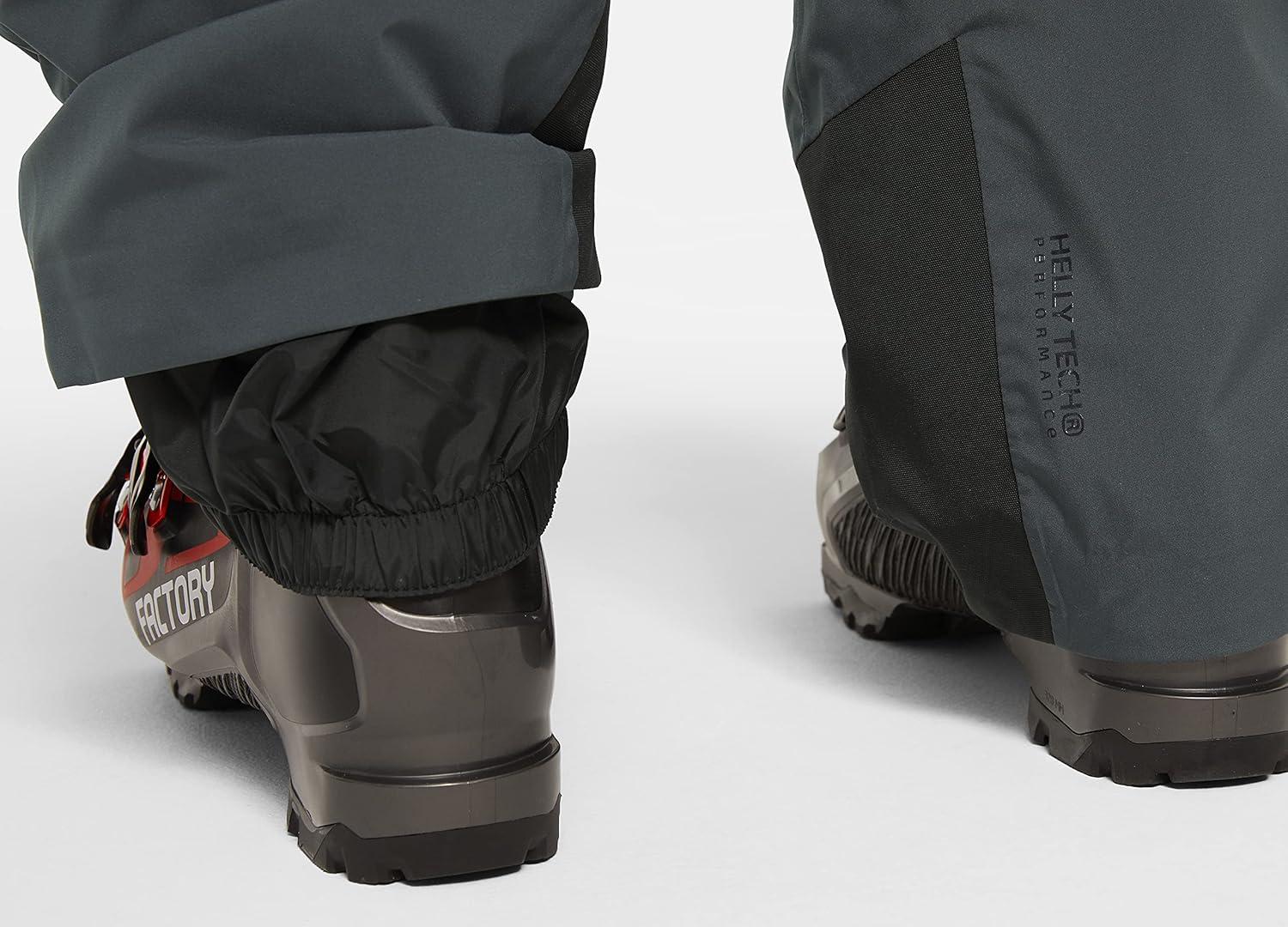 imageHelly Hansen Legendary Insulated Bib Pant Waterproof Snow Pants PrimaLoft Snowboard Bottoms Durable Snow Bibs609 Storm