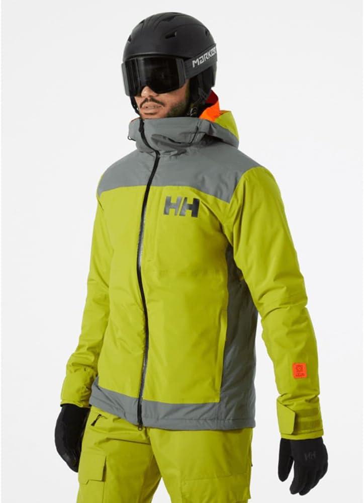 imageHellyHansen Mens Powdreamer 20 Jacket452 Bright Moss
