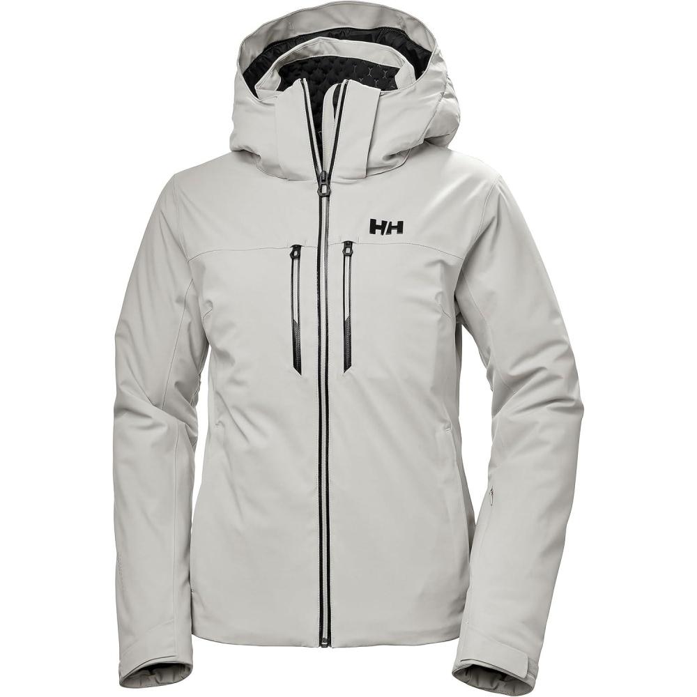 imageHelly Hansen Alphelia Lifaloft Ski Jacket  Waterproof Winter Jackets for Women  Insulated Warm Winter Coats917 Mellow Grey