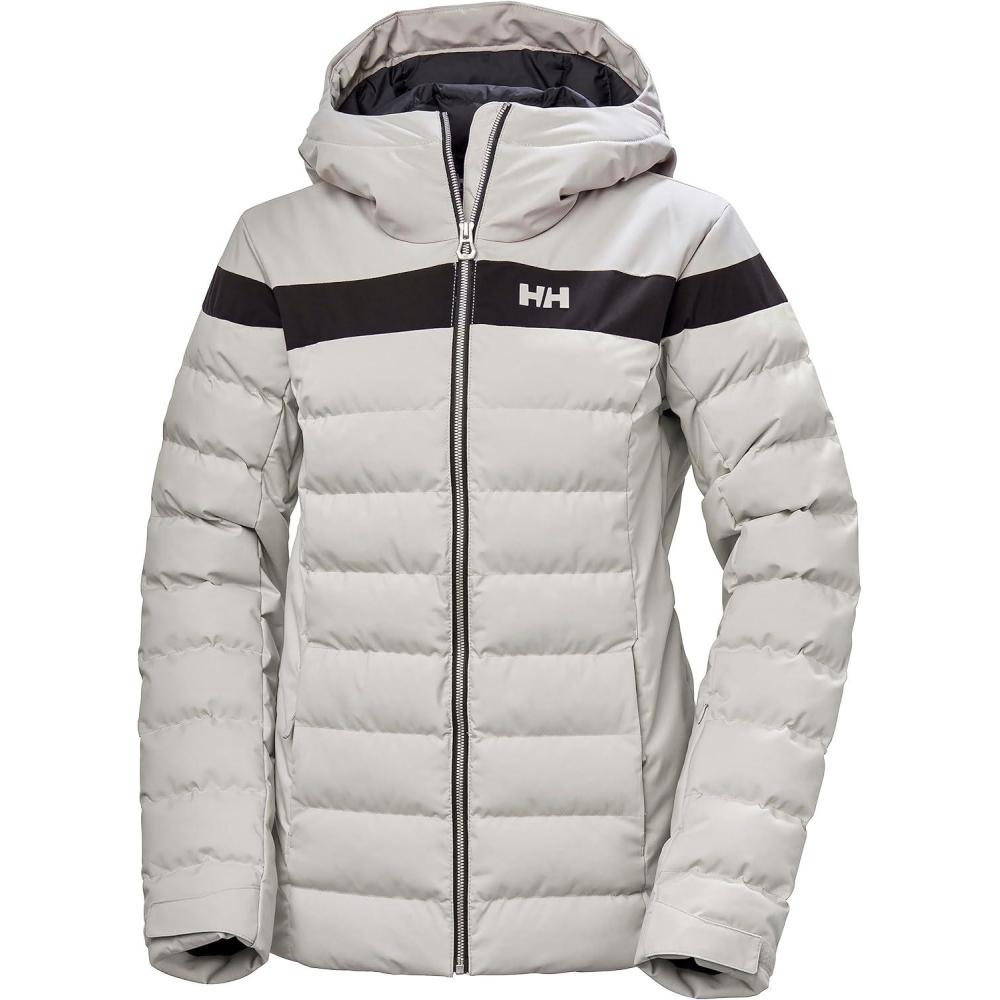 imageHellyHansen Imperial Puffy Jacket for Women  Premium Winter Coat DownAlternativeOuterwearCoats Warm amp Stylish917 Mellow Grey
