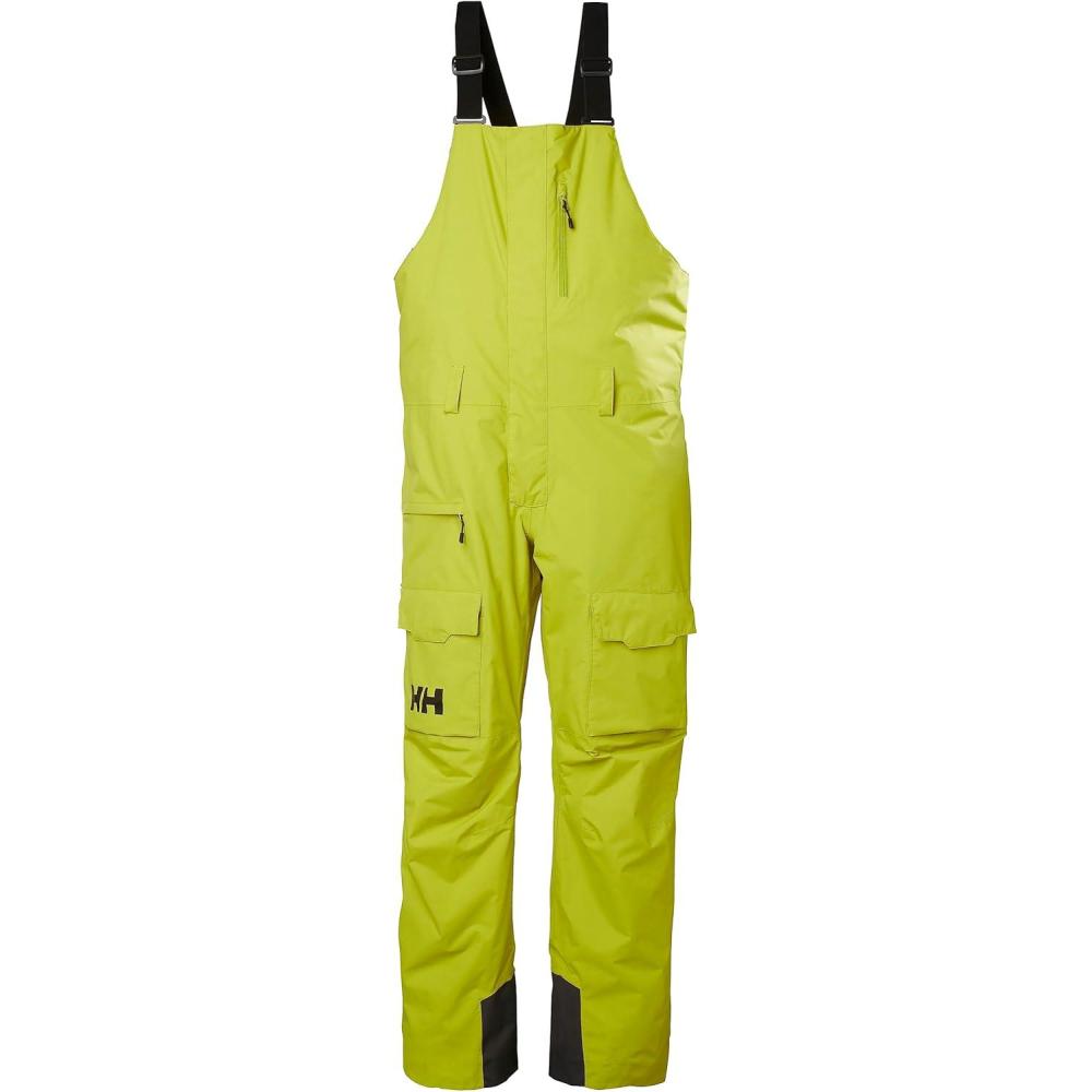 imageHellyHansen Sogn Bib Cargo Ski Pants Mens Waterproof Insulated SkiingPants Adjustable Fit Breathable Fabric452 Bright Moss