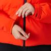 Helly-Hansen Nora Short Puffy Jacket For Women, Skiing-Jackets, Seam Sealed, Insulated Baffles, Brushed Lining Pockets(147 Cherry Tomato)