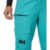 Helly-Hansen Sogn Bib Cargo Ski Pants – Men’s Waterproof Insulated Skiing-Pants, Adjustable Fit, Breathable Fabric(466 Signal Green Denim)