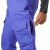 Helly-Hansen Sogn Bib Cargo Ski Pants – Men’s Waterproof Insulated Skiing-Pants, Adjustable Fit, Breathable Fabric(690 Ultra Violet)
