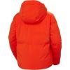 Helly-Hansen Nora Short Puffy Jacket For Women, Skiing-Jackets, Seam Sealed, Insulated Baffles, Brushed Lining Pockets(147 Cherry Tomato)