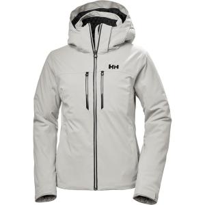 Helly Hansen Alphelia Lifaloft Ski Jacket – Waterproof Winter Jackets for Women – Insulated Warm Winter Coats(917 Mellow Grey)