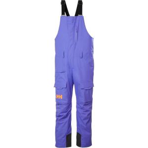 Helly-Hansen Sogn Bib Cargo Ski Pants – Men’s Waterproof Insulated Skiing-Pants, Adjustable Fit, Breathable Fabric(690 Ultra Violet)
