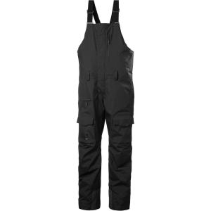 Helly-Hansen Sogn Bib Cargo Ski Pants – Men’s Waterproof Insulated Skiing-Pants, Adjustable Fit, Breathable Fabric(990 Black)