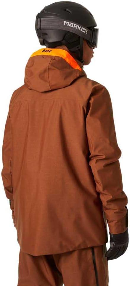 imageHellyHansen Mens Garibaldi 20 Insulated Ski Jacket301 Iron Oxide