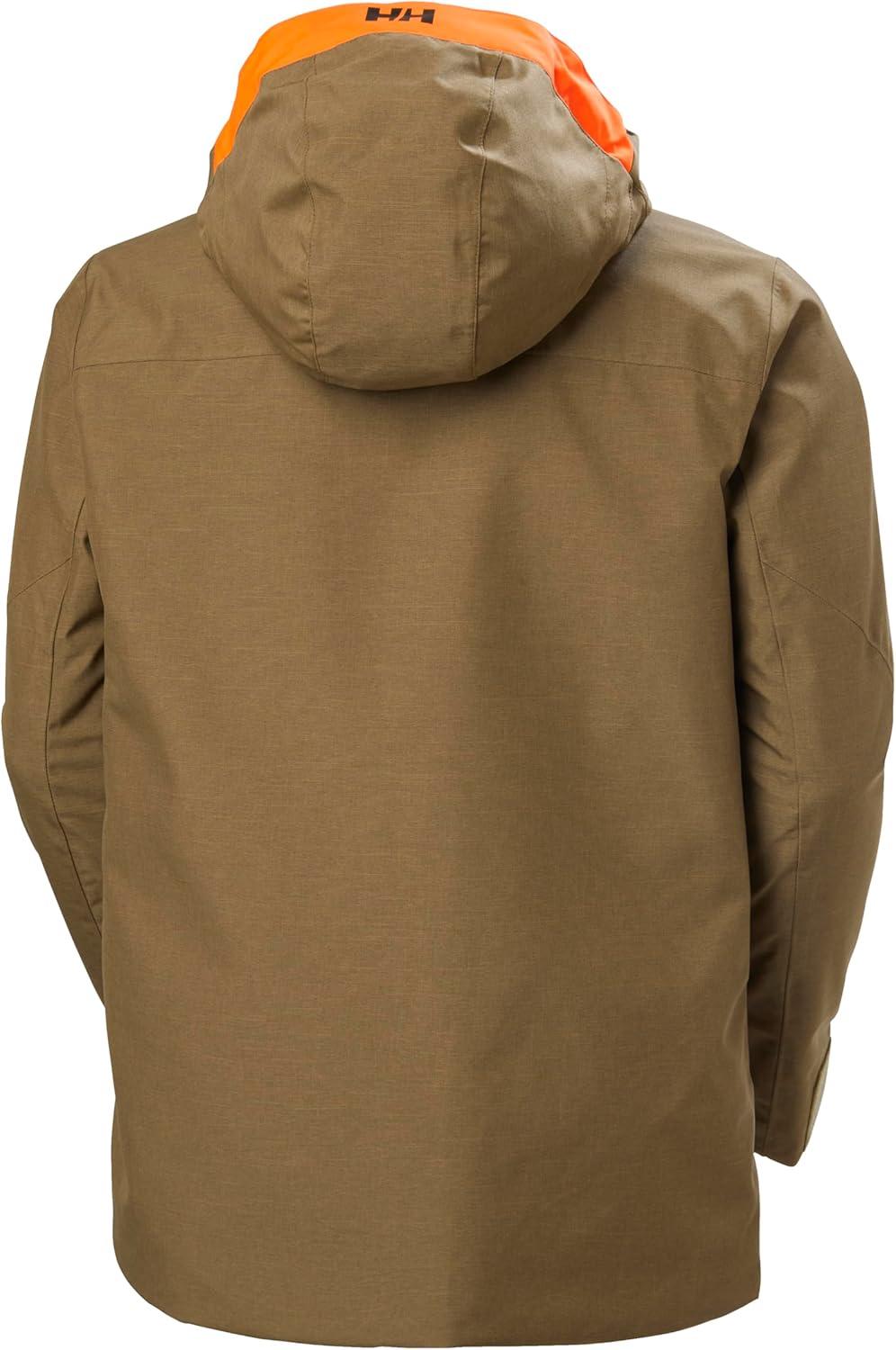 imageHellyHansen Mens Garibaldi 20 Insulated Ski Jacket718 Sepia