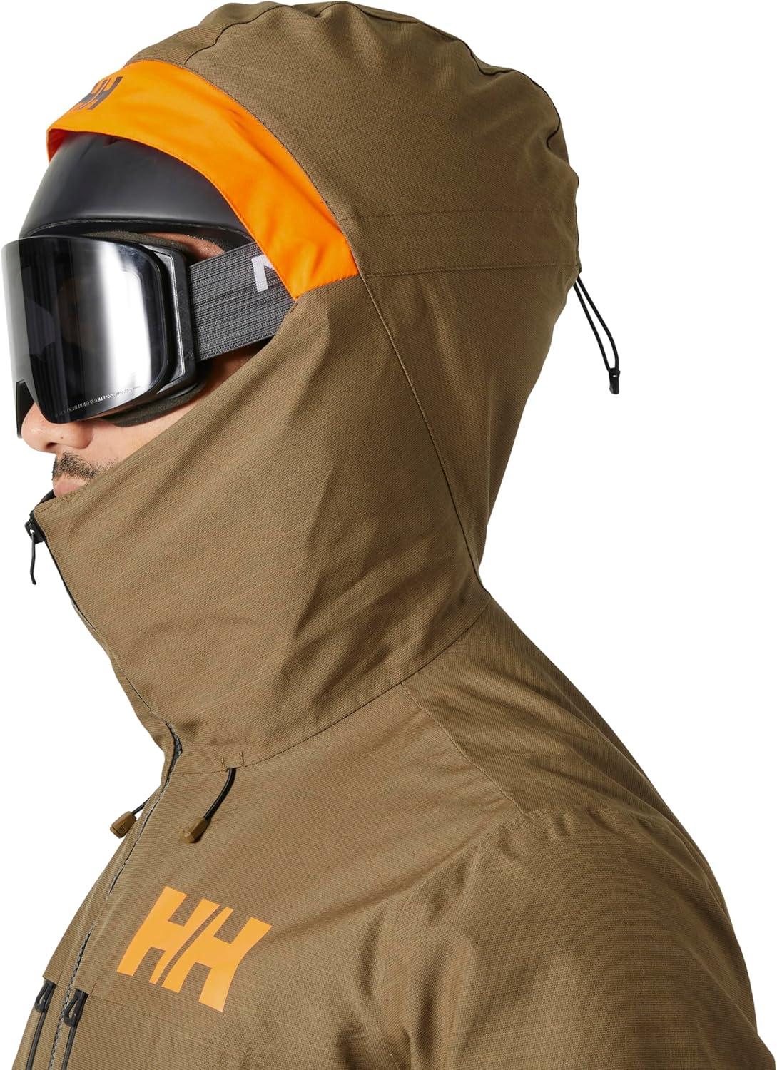 imageHellyHansen Mens Garibaldi 20 Insulated Ski Jacket718 Sepia