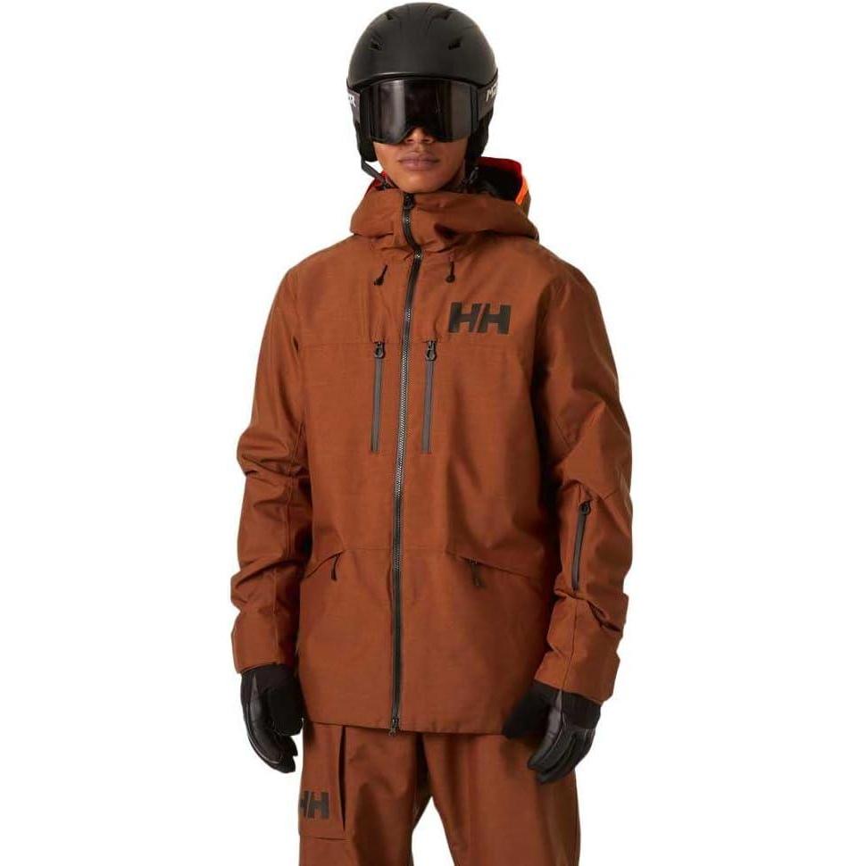 imageHellyHansen Mens Garibaldi 20 Insulated Ski Jacket301 Iron Oxide
