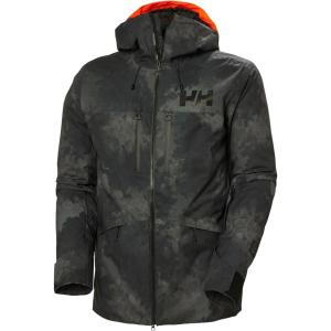 Helly-Hansen Men’s Garibaldi 2.0 Insulated Ski Jacket(993 Black Marble)