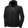 Helly Hansen Crew Hooded Jacket Black LG