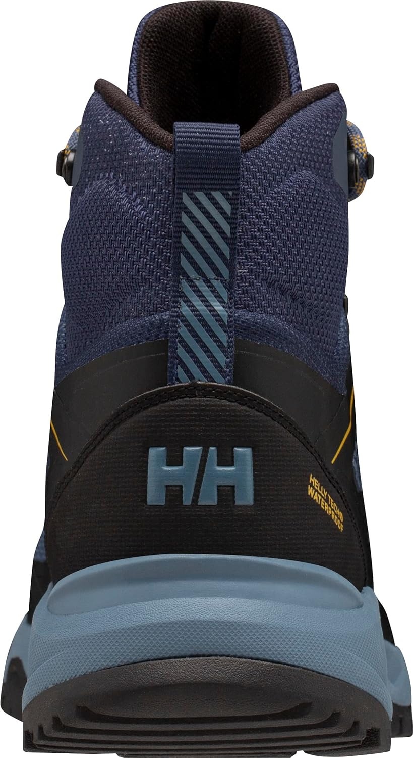 image:imageHelly Hansen Mens Cascade Mid Helly Tech Waterproof Breathable Lightweight Hiking Boots625 Blue FogPhantom