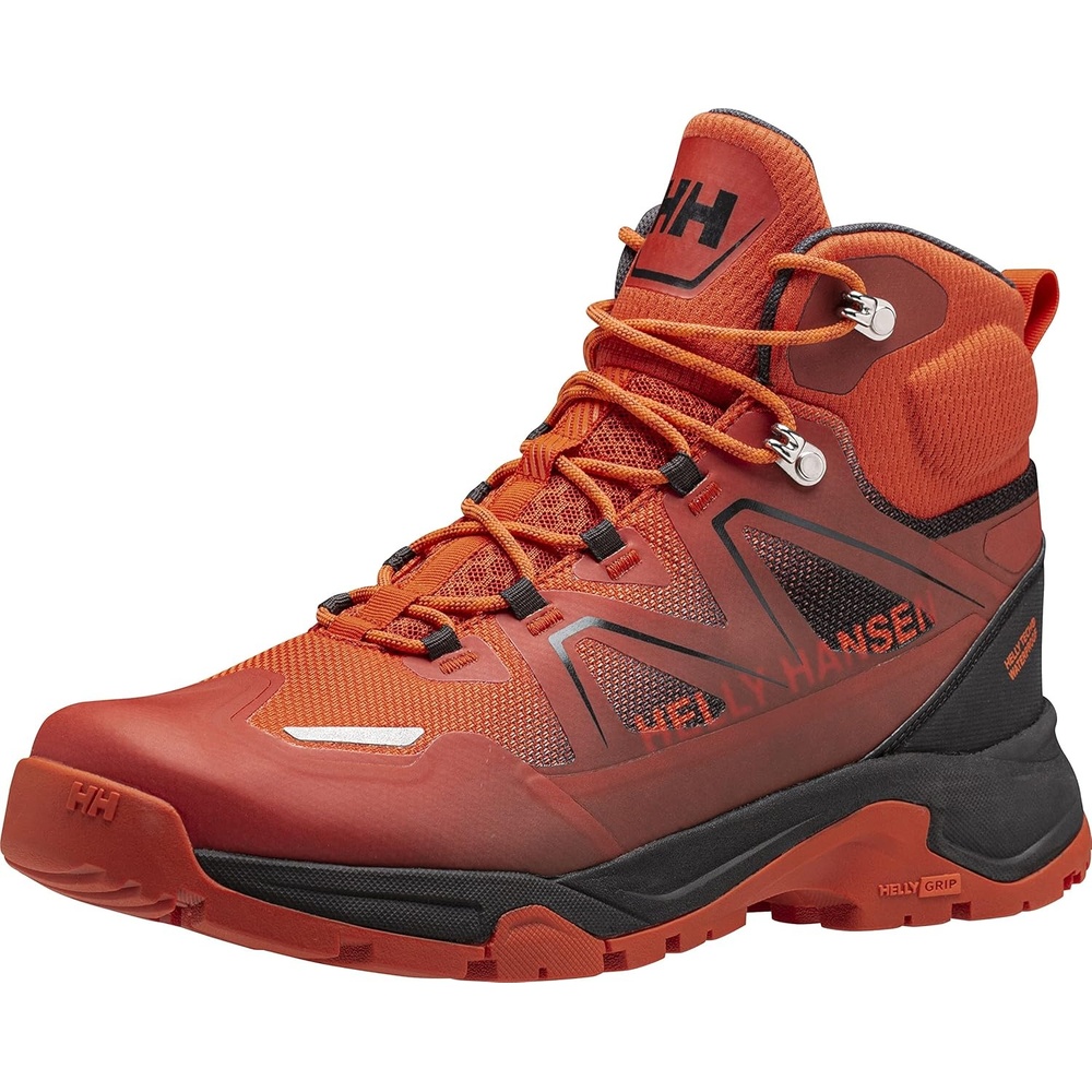 image:imageHelly Hansen Mens Cascade Mid Helly Tech Waterproof Breathable Lightweight Hiking Boots328 CloudberryBlack