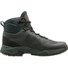 Helly Hansen Men’s Cascade Mid Helly Tech Waterproof Breathable Lightweight Hiking Boots(495 Darkest Spruce/Black)