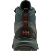 Helly Hansen Men’s Cascade Mid Helly Tech Waterproof Breathable Lightweight Hiking Boots(495 Darkest Spruce/Black)