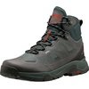 Helly Hansen Men’s Cascade Mid Helly Tech Waterproof Breathable Lightweight Hiking Boots(495 Darkest Spruce/Black)