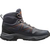 Helly Hansen Men’s Cascade Mid Helly Tech Waterproof Breathable Lightweight Hiking Boots(609 Storm/Black)