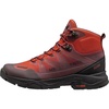 Helly Hansen Men’s Cascade Mid Helly Tech Waterproof Breathable Lightweight Hiking Boots(300 Patrol Orange/Black)