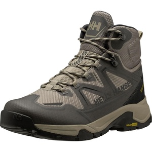 Helly Hansen Men’s Cascade Mid Helly Tech Waterproof Breathable Lightweight Hiking Boots(885 Terrazzo/Ebony)