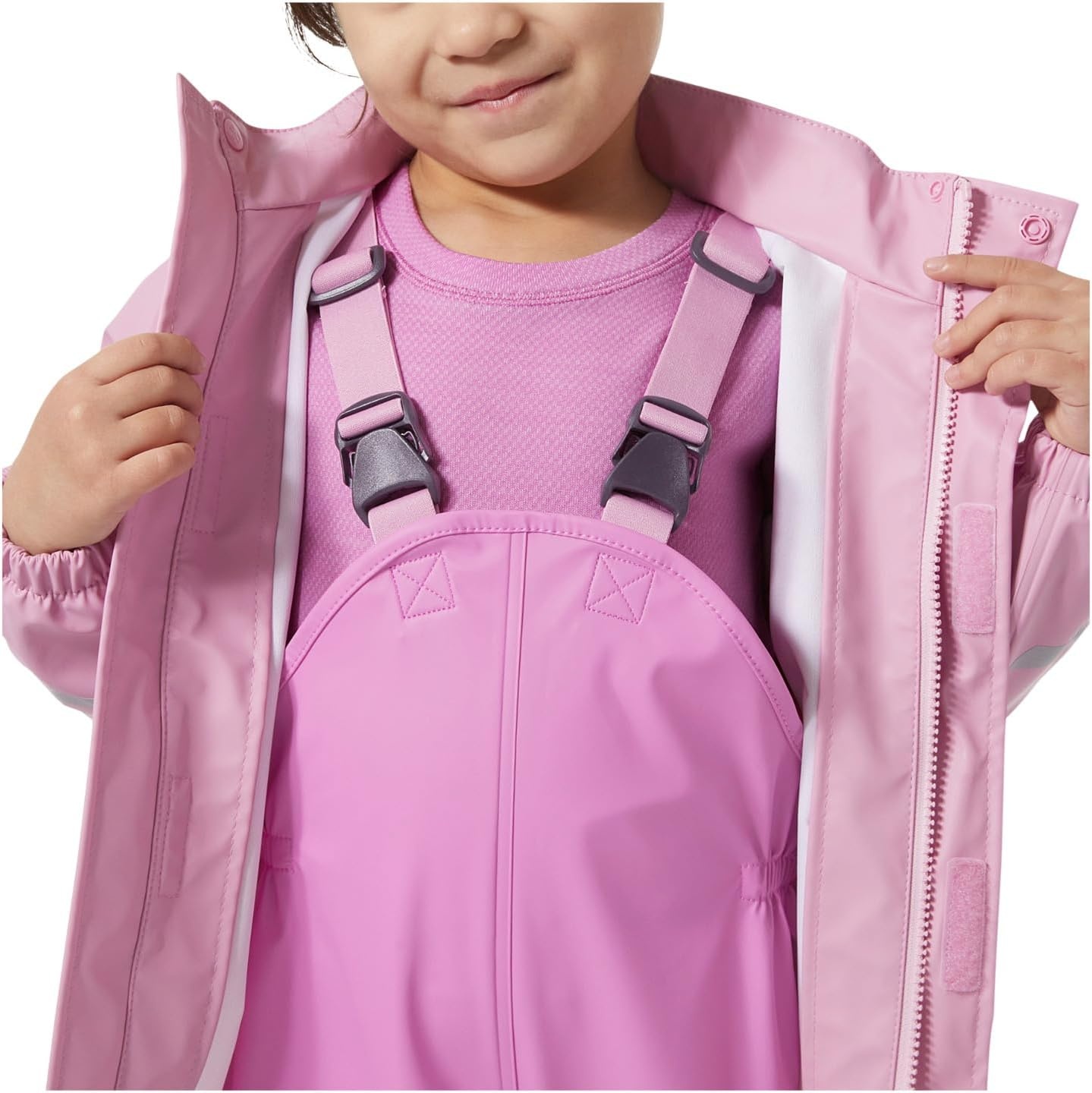 image:imageHelly Hansen Unisex Kids Bergen 20 Pu RainsetMeta Pink