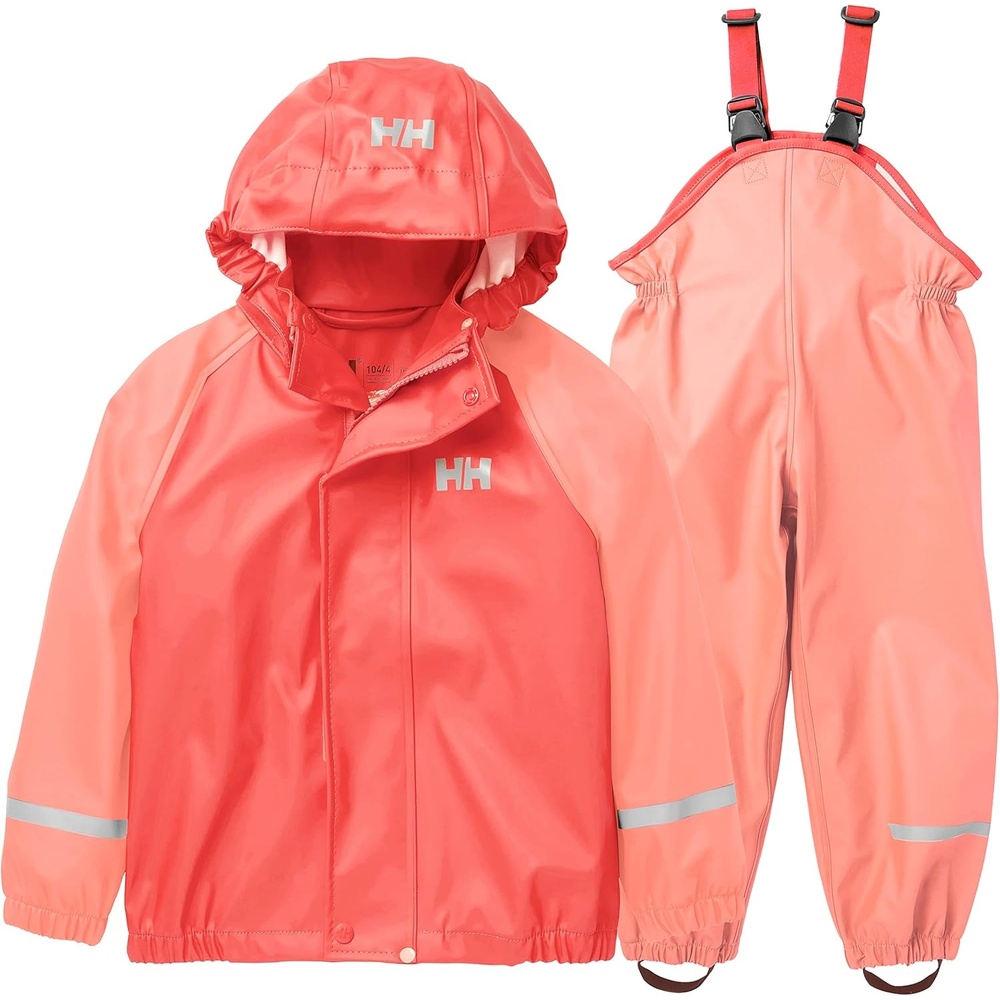 image:imageHelly Hansen Unisex Kids Bergen 20 Pu RainsetPeach Echo