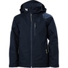 Helly-Hansen Junior Crew Midlayer Waterproof Quick Dry Lined Sail and Rain Jacket(Navy)