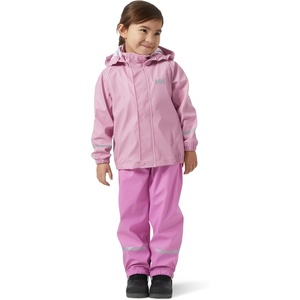 Helly Hansen Unisex Kids Bergen 2.0 Pu Rainset(Meta Pink)