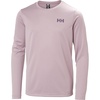 Helly Hansen Junior Unisex Hh Tech Ls Crew(676 Purple Clay)