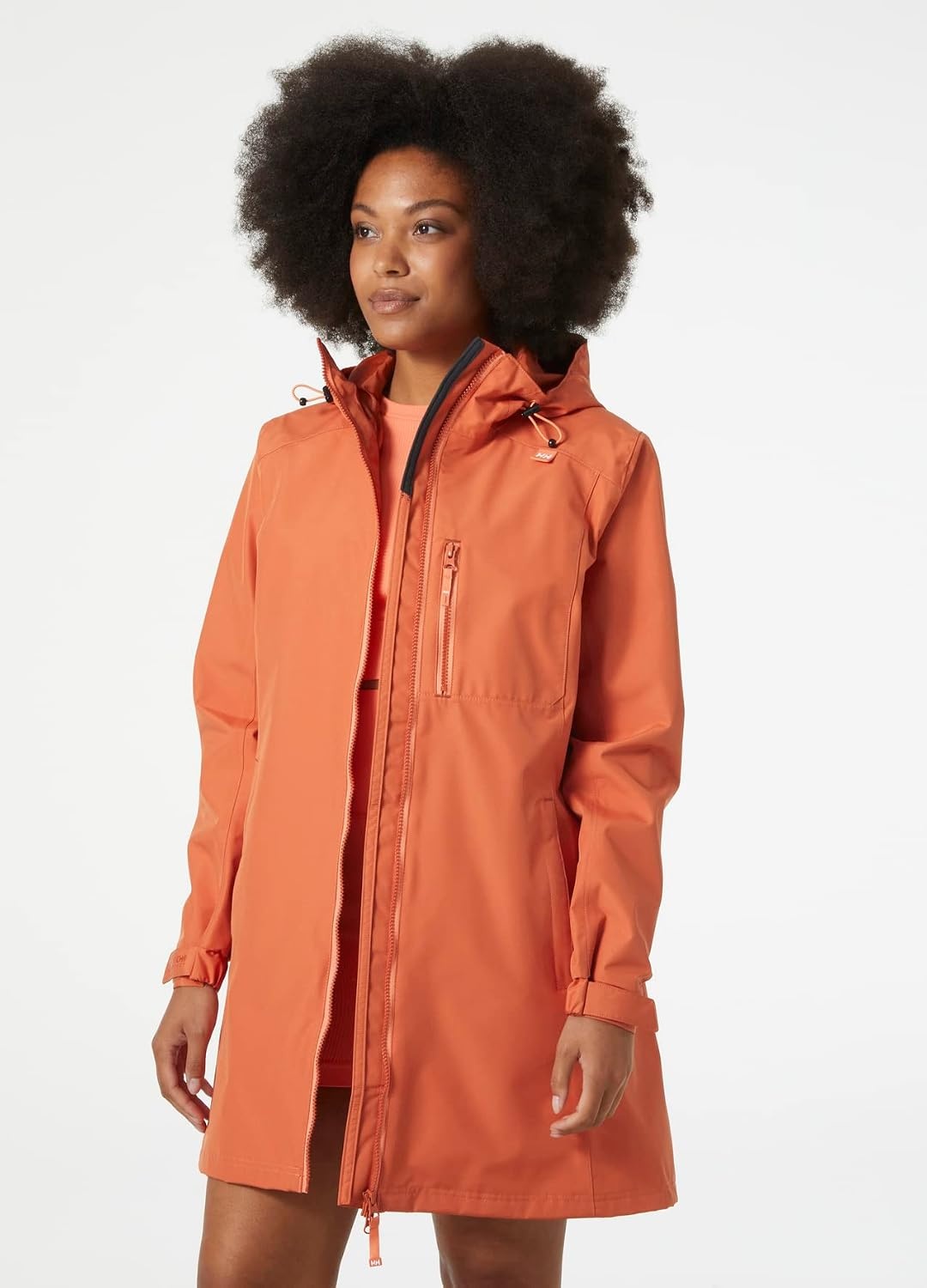 image:imageHelly Hansen Long Belfast Jacket179 Terracotta