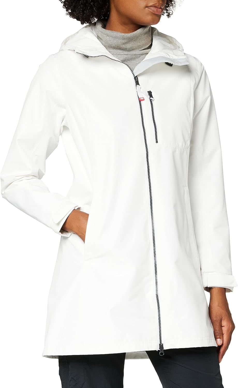 image:imageHelly Hansen Long Belfast JacketWhite