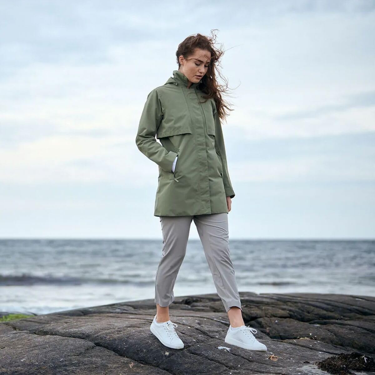 image:imageHelly Hansen Womens Lilja Rain Coat421 Lav Green