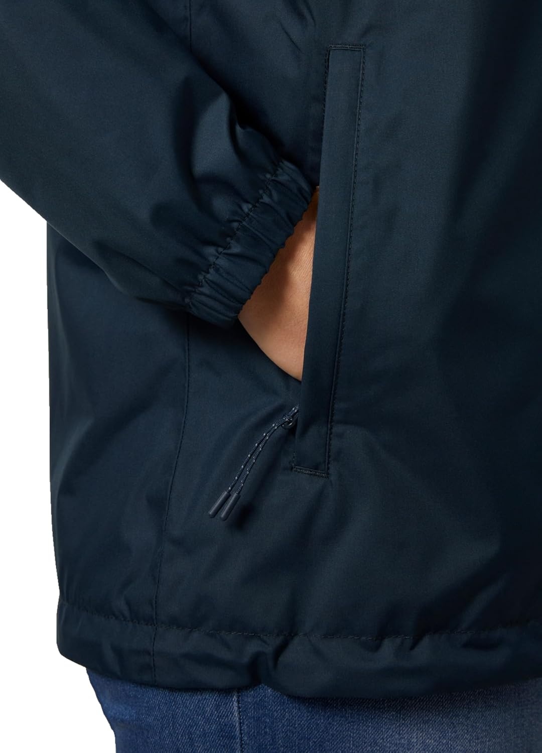 image:imageHellyHansen W Vancouver Rain Jacket Waterproof Breathable Womens Jacket Lightweight Outdoor Rain JacketNavy