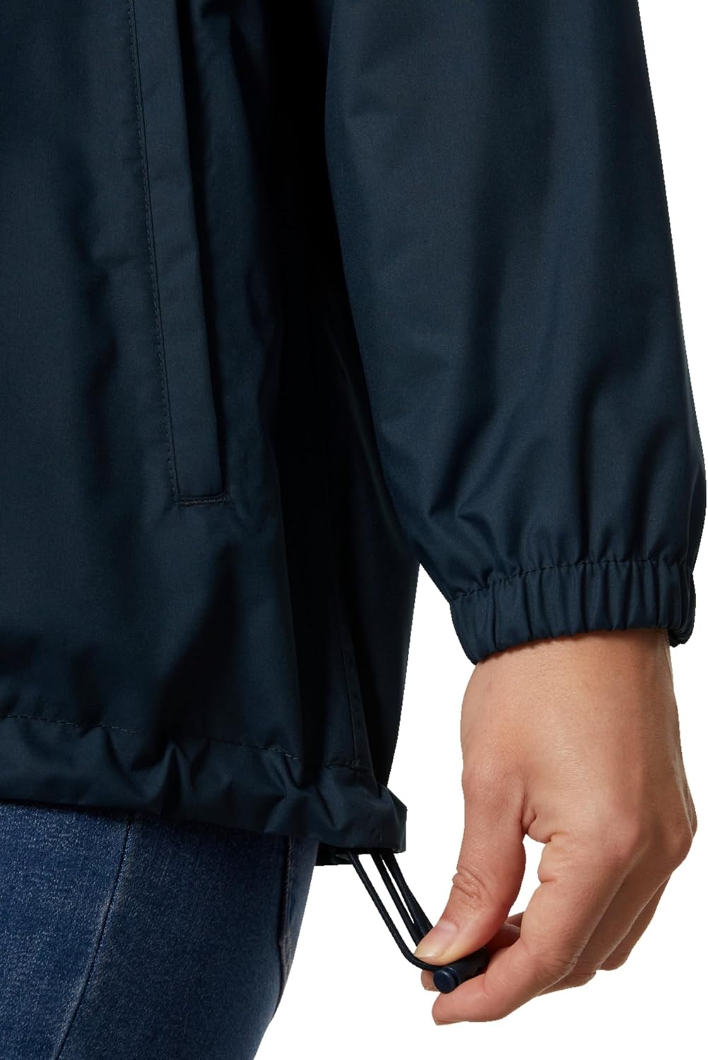 image:imageHellyHansen W Vancouver Rain Jacket Waterproof Breathable Womens Jacket Lightweight Outdoor Rain JacketNavy