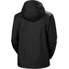 Helly-Hansen W Vancouver Rain Jacket – Waterproof, Breathable Women’s Jacket, Lightweight Outdoor Rain Jacket(Black)