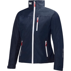 Helly-Hansen Womens Team Crew Midlayer Rain Sailing Jacket(597 Navy)