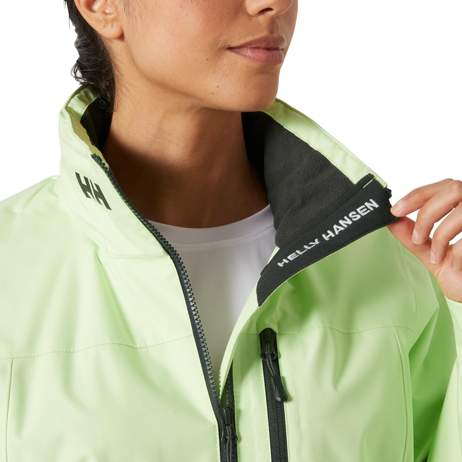 image:imageHelly Hansen Crew Hooded Jacket 20398 Washed Lime